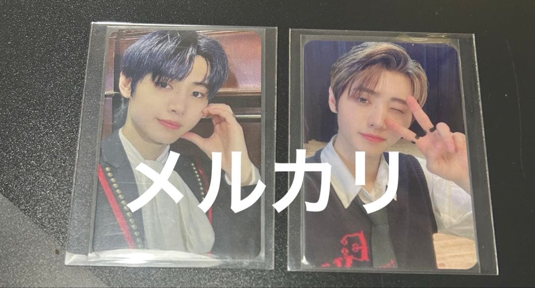 ソンフン　サノク　公開放送　enhypen トレカ　特典 ENHYPEN サノク トレカ ソンフン Outside UNLEASH 公式 - メルカリ