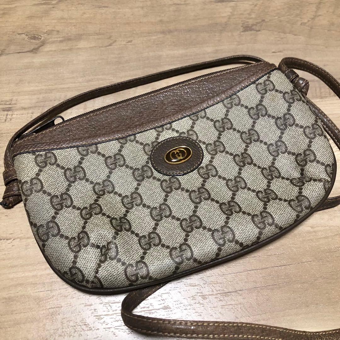 グッチ オールドグッチ　GGパターン ショルダーバッグ GUCCI（グッチ） GG金具 オールドグッチ 肩掛け ワンショルダーバッグ