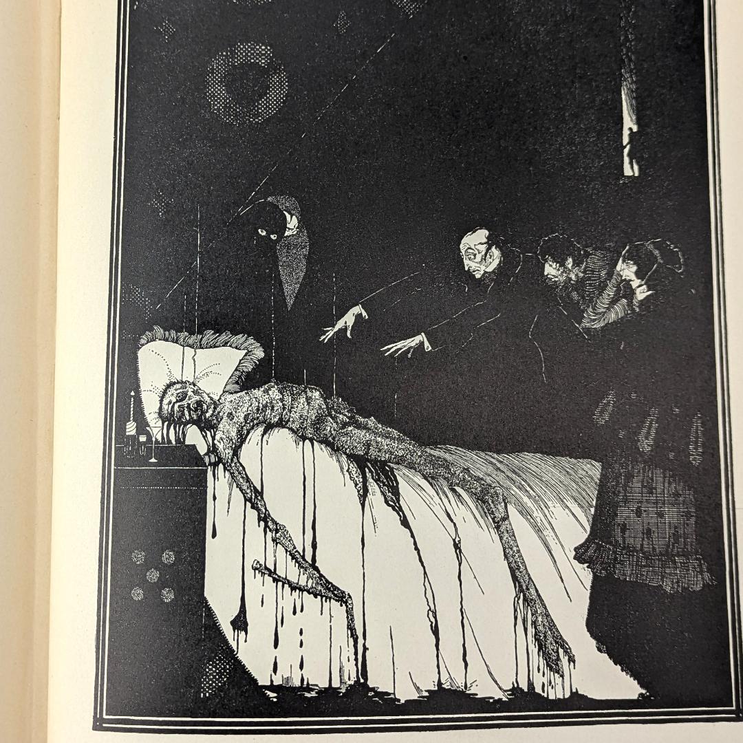 奇妙奇天烈 ハリー クラーク挿画本☆ポオ怪奇小説集 カラー図版総揃