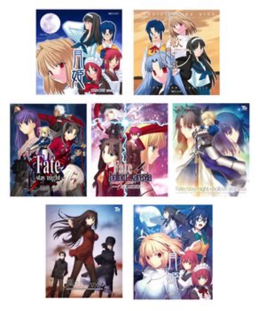 タイプムーン C107 ミニアクリルブロック（全7種）＜コンプリート