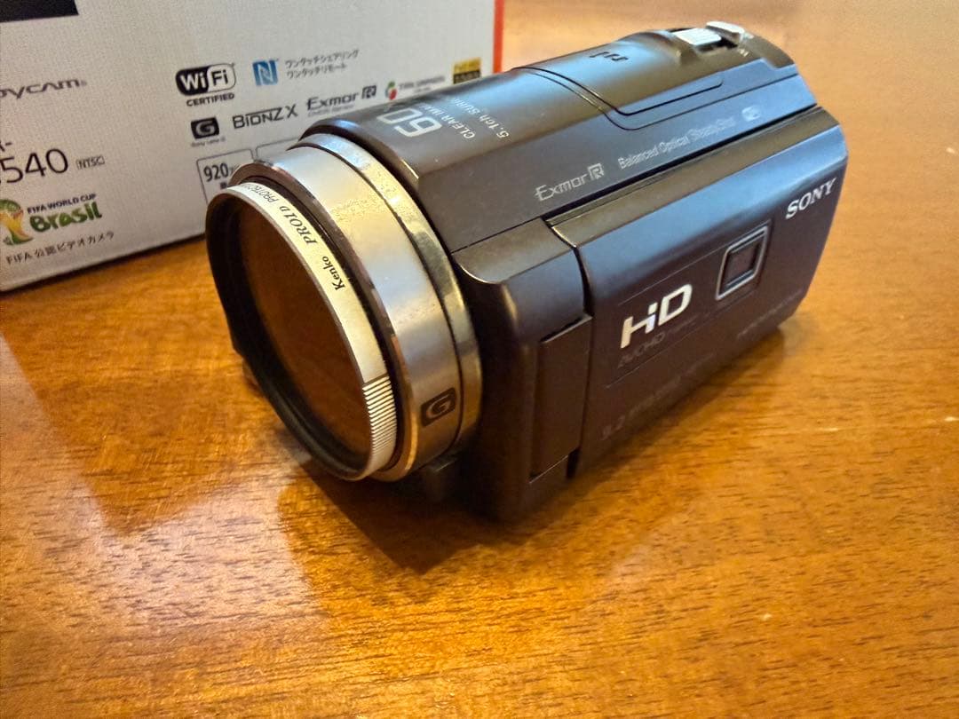Sony HDR-PJ540 ビデオカメラ 本体　動作確認済 HDR-PJ540 | デジタルビデオカメラ Handycam ハンディカム | ソニー