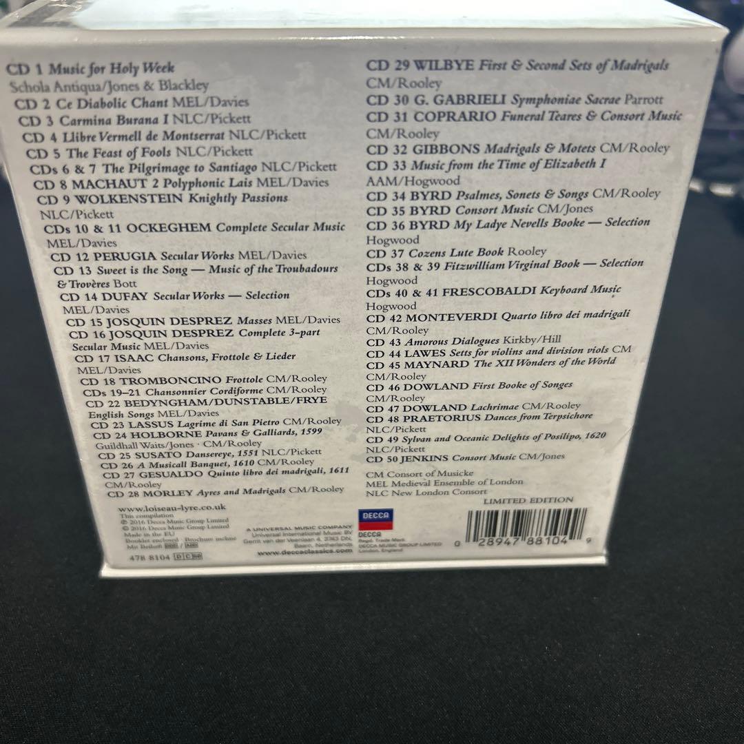 オワゾリール　中世　ルネサンス禄音集（50CD）