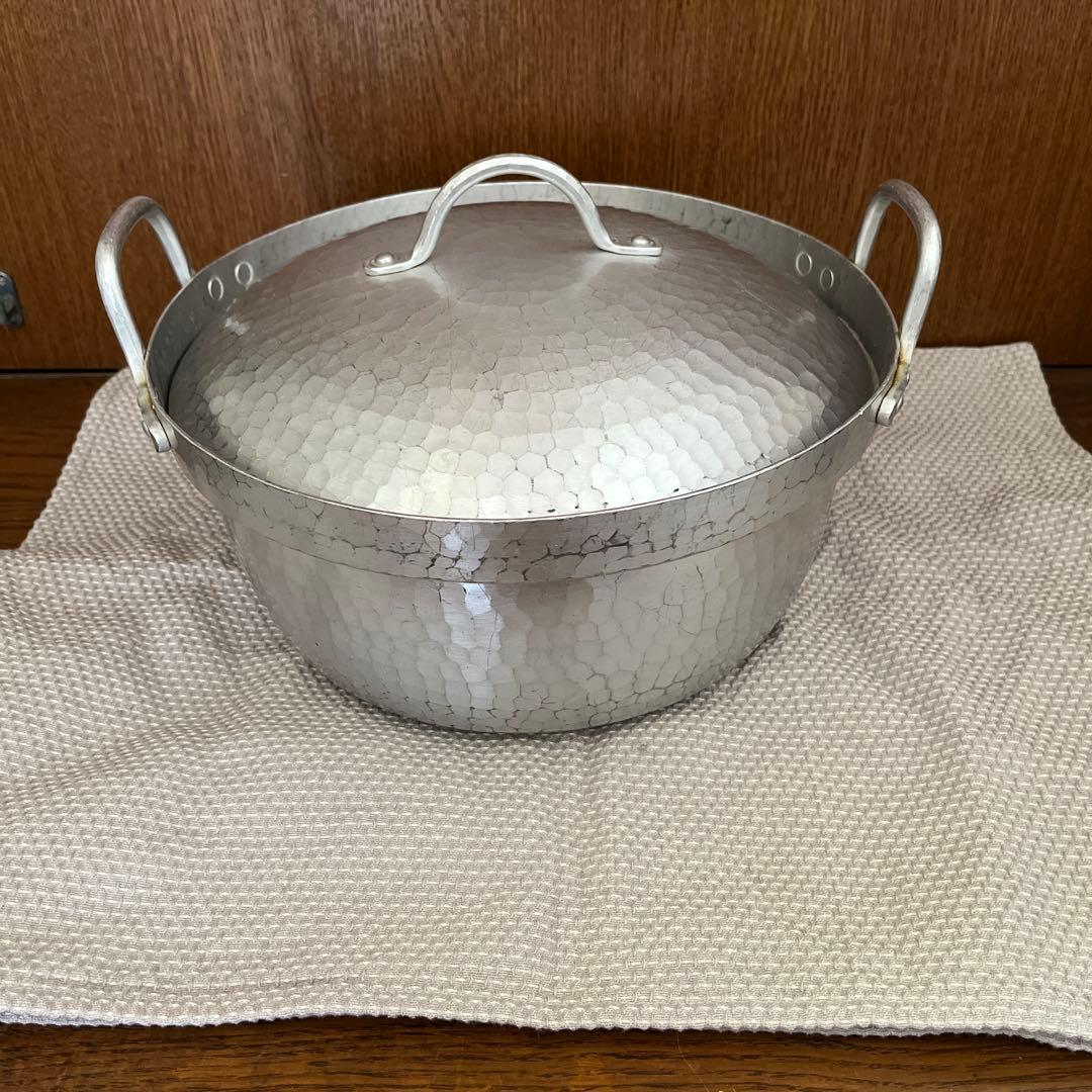 京都鍛金工房WESTSIDE33 アルミ製段付き鍋　27㎝ 段付き鍋（厚型）（アルミ） | 鍋 | 鍛金工房 WESTSIDE33