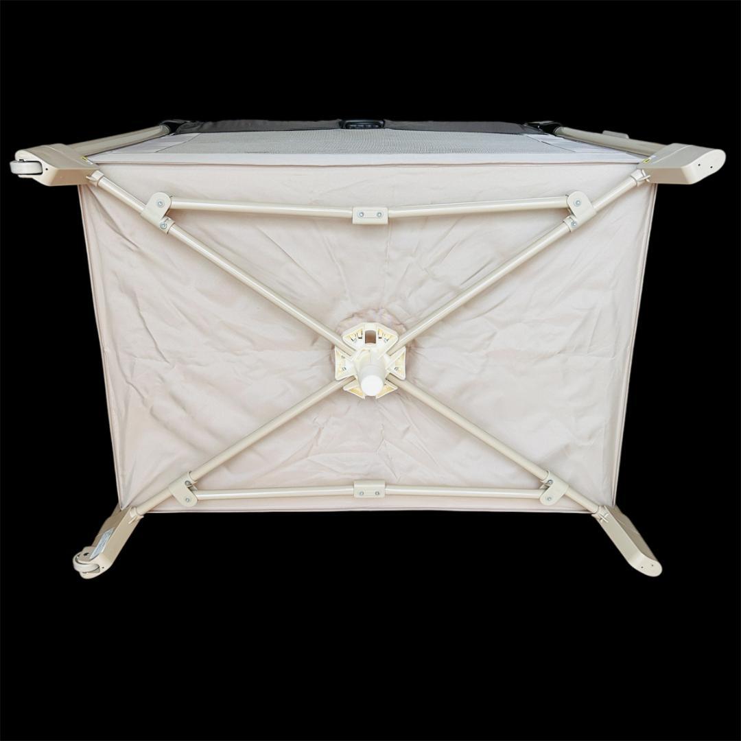 Aprica アップリカ ココネル ポータブル ベビーベッド【66041】ココア