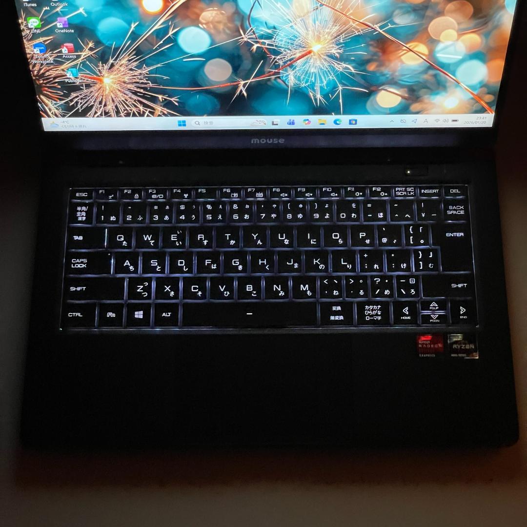 ☆美品☆ Mouse X4-R5 Ryzen5 ノートPC バッテリー◎ SSD - メルカリ