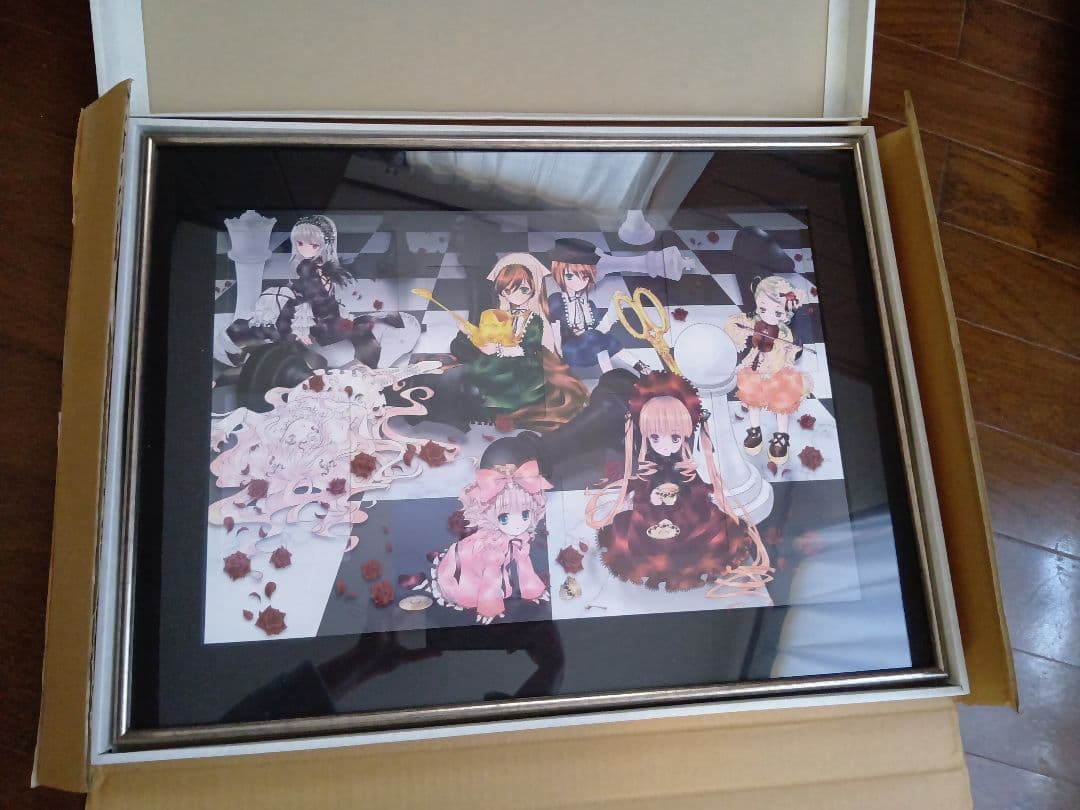 ローゼンメイデン 薔薇乙女 額装イラスト 額 500名限定？ レア - メルカリ