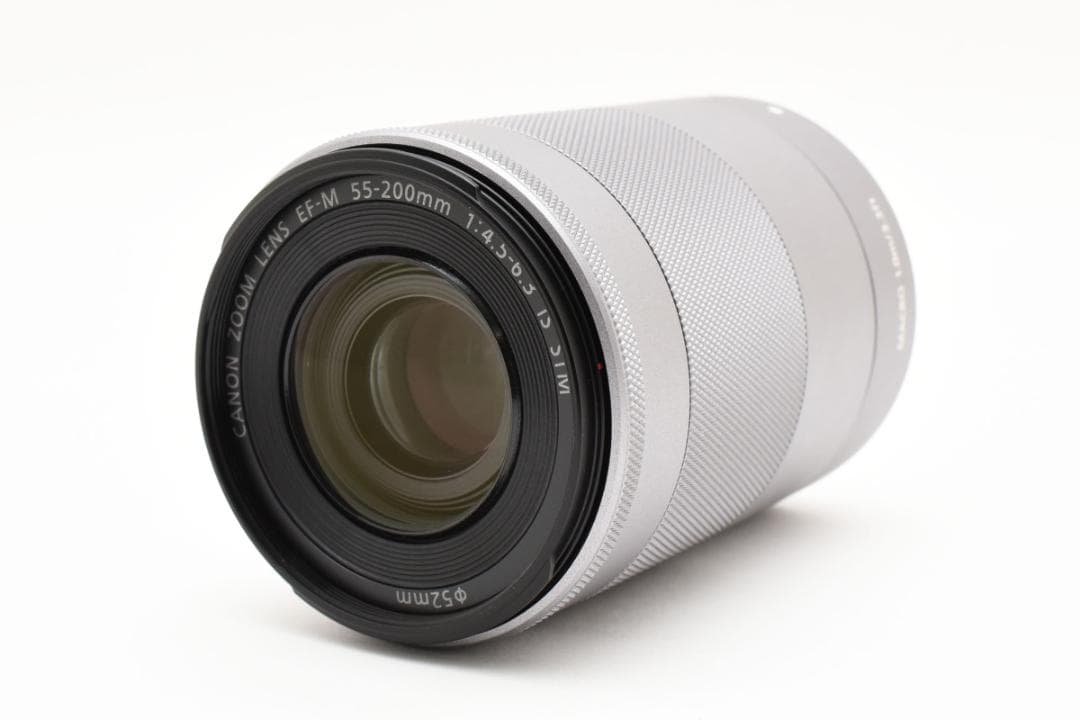 美品 CANON EF-M 55-200mm F4.5-6.3 IS 755