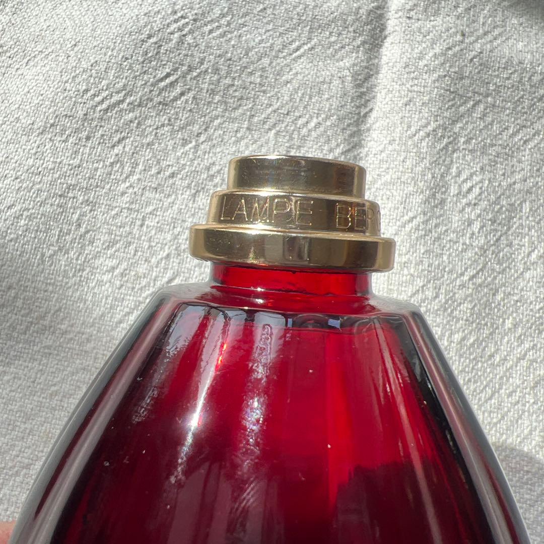 正規品】ランプベルジェ アロマランプ フルール レッド ゴールド