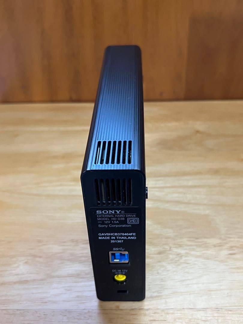 SONY TV録画用 blue-rayレコーダー外付けHDD USB 3.0TB