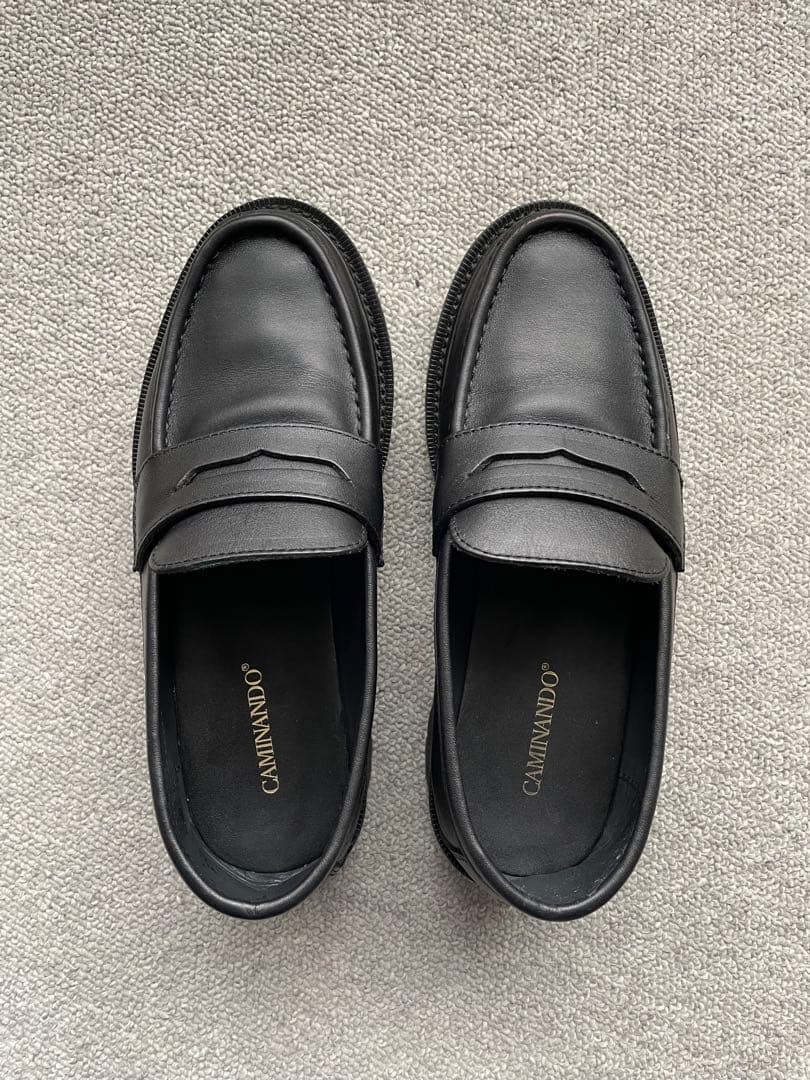 ローファー CAMINANDO ボリュームソール 厚底 y2k 25cm - メルカリ