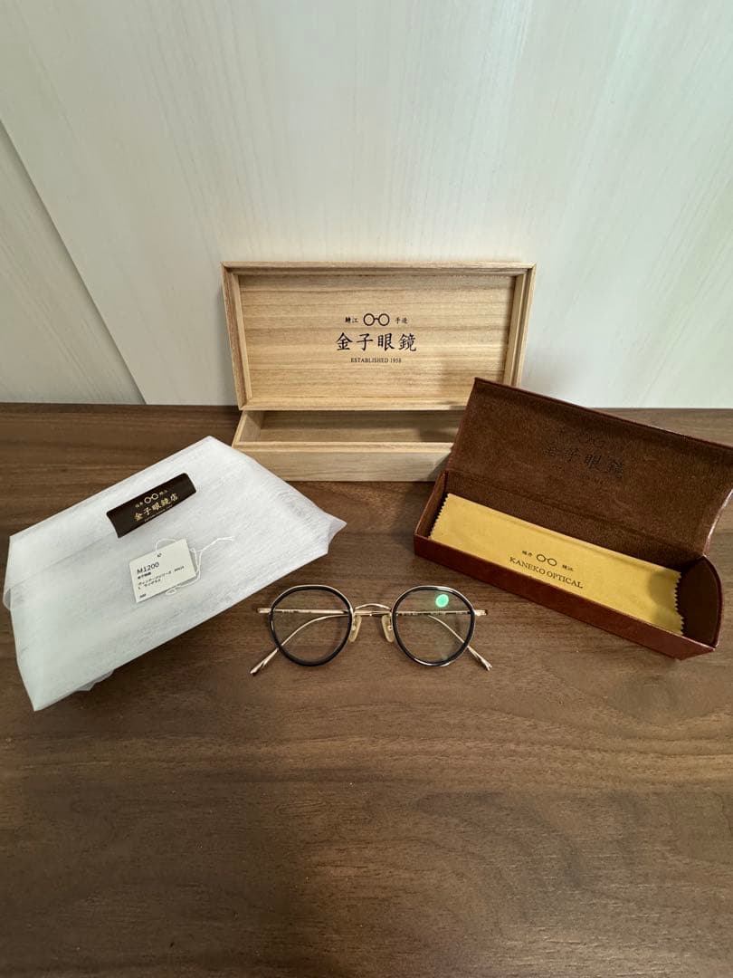 金子眼鏡 kv-115L BKGP サングラス仕様 調光レンズ 度なし - メルカリ