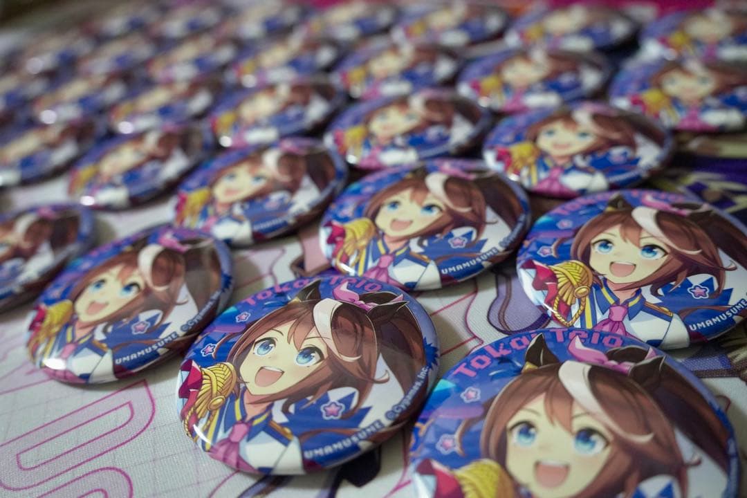 ウマ娘 トウカイテイオー 缶バッジ 34個セット 熱血ハチャメチャ大感謝