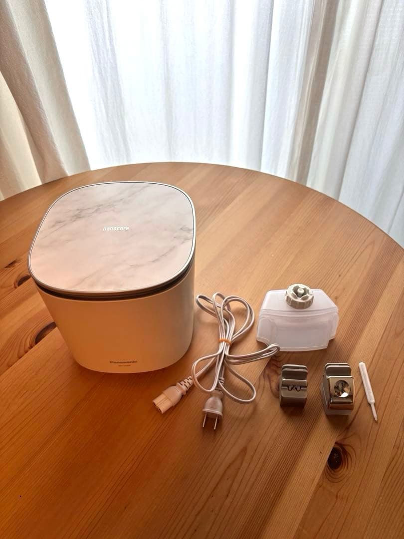 Panasonic スチーマー ナノケア EH-SA0B 大理石柄 - メルカリ