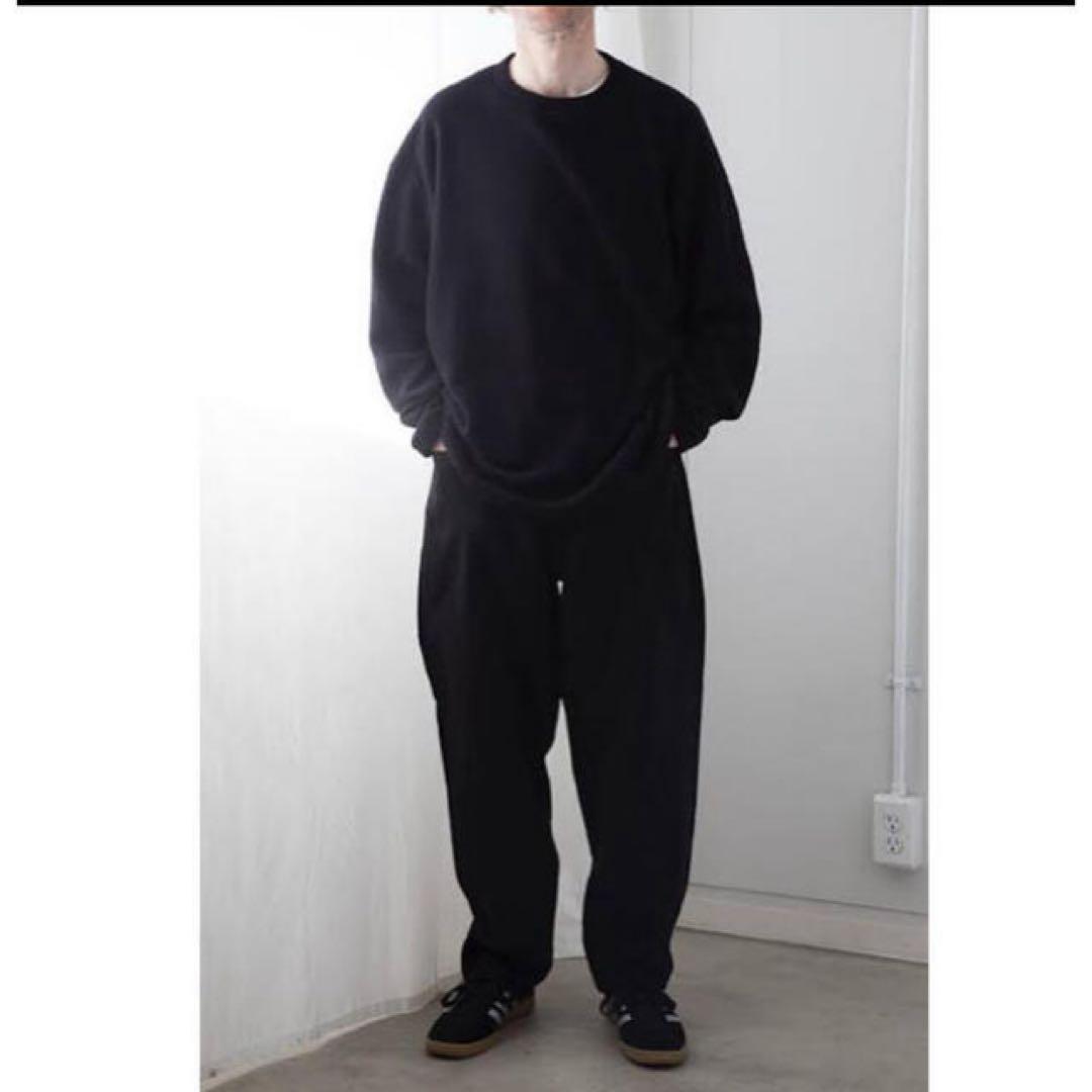 COMOLI シルク フリース クルーネック size1 20AW - メルカリ