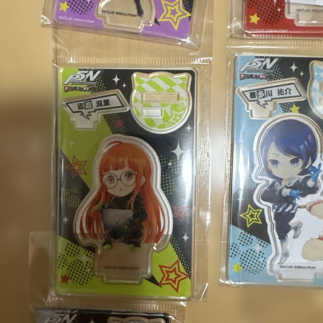 ペルソナ5 ナンジャタウン アクリルスタンド 全9種 おまけ付 雨宮蓮