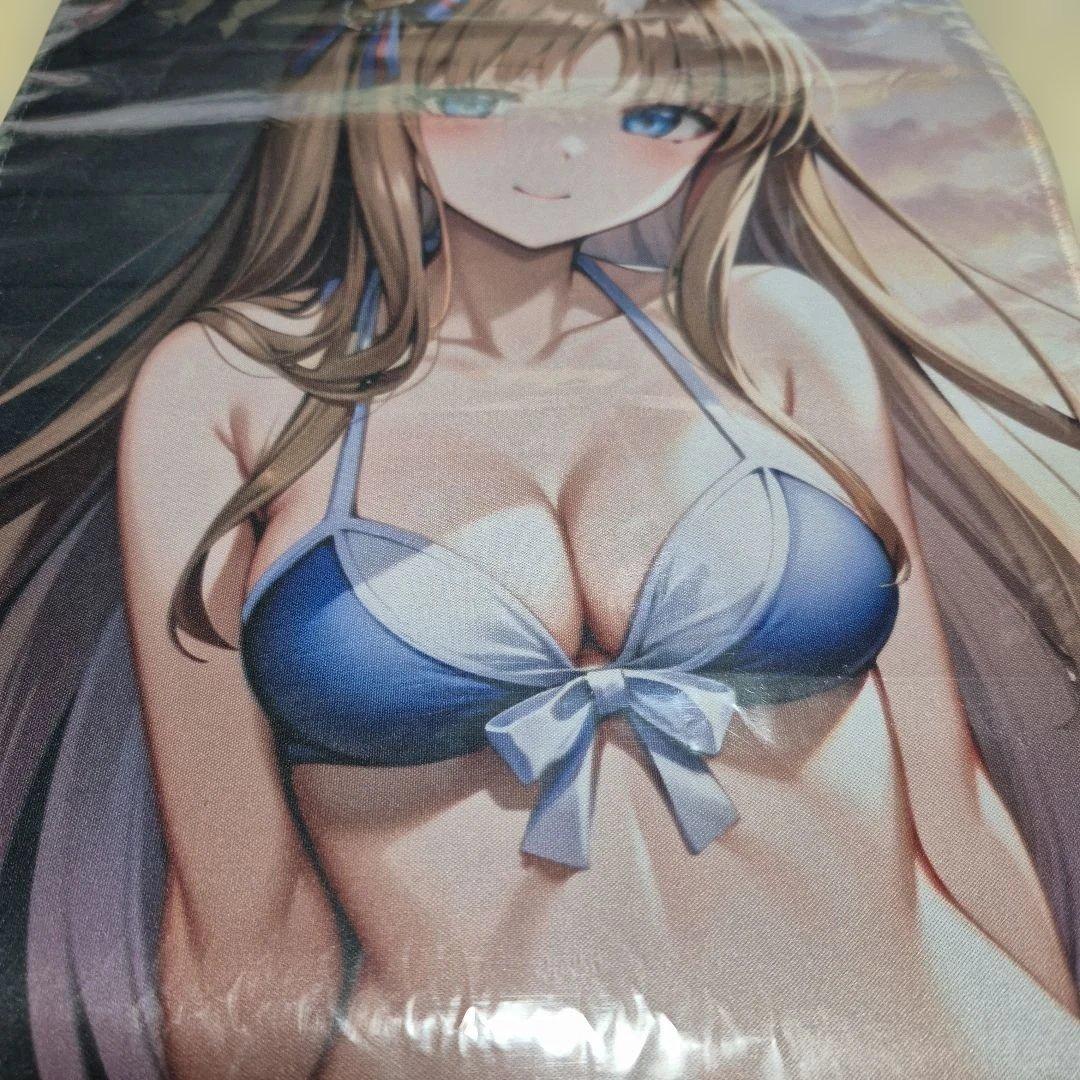 グラスワンダー 水着ビキニ約30×60cmプレイマット、デスクマット