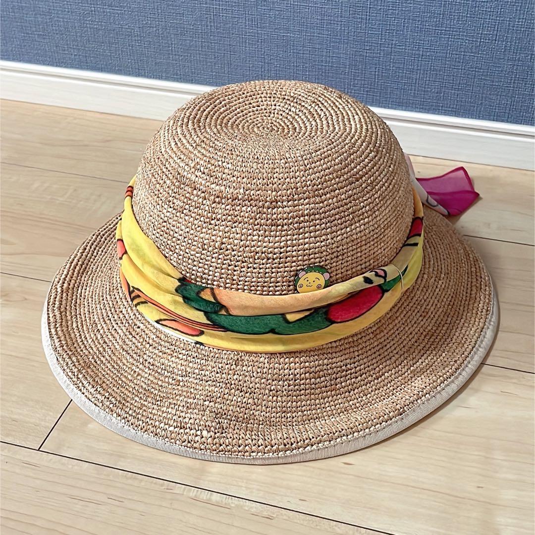 新品未使用タグ付き】CA4LA×コジコジ コラボ ラフィアハット - メルカリ