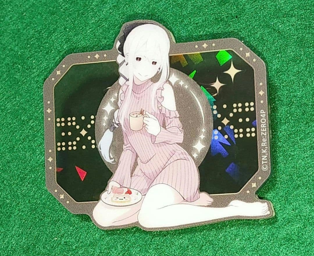 ☆エキドナ☆ きらきらアクリルバッジ エミリアの誕生日生活2025