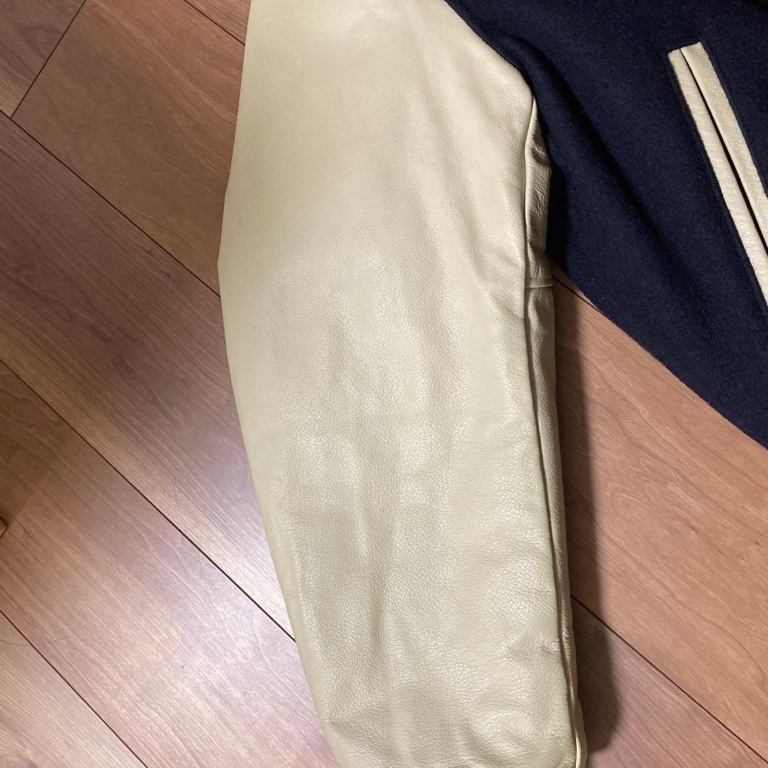 オンライン で 販売ファッション - Golden Bear スタジャン ネイビー