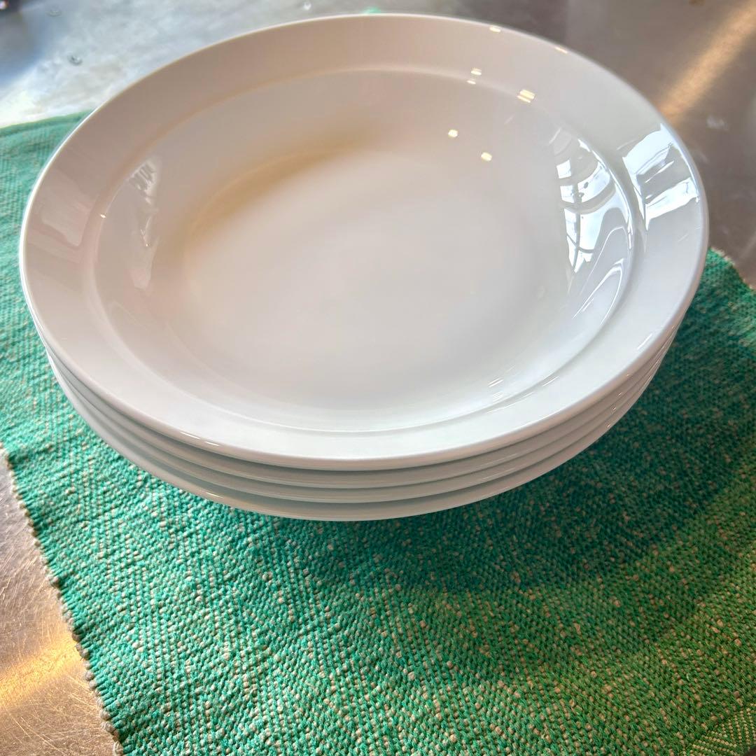 ノリタケ ヴィンテージ Noritake Snow White 23cm 4皿 - メルカリ