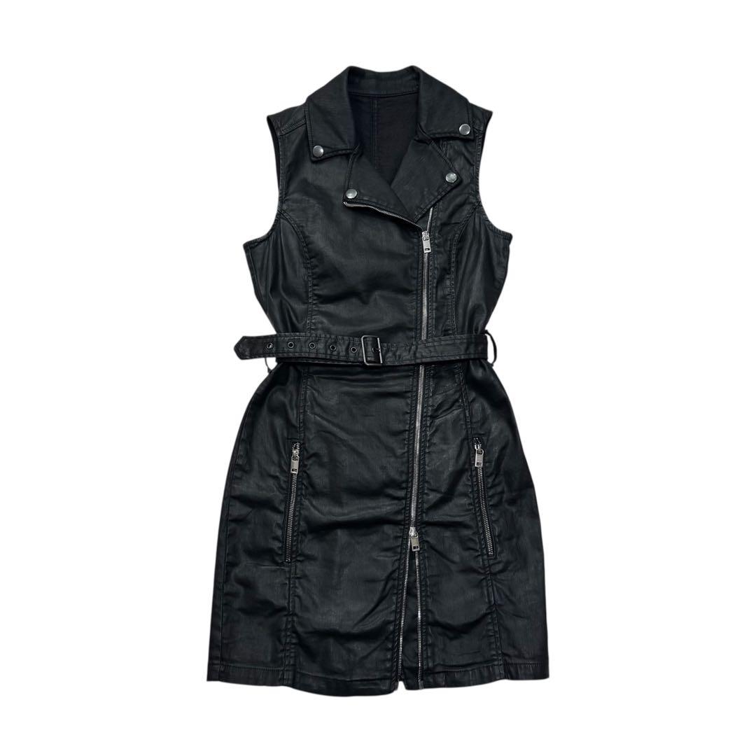 y2k DIESEL ライダース ワンピース グランジ パンク archive 00s