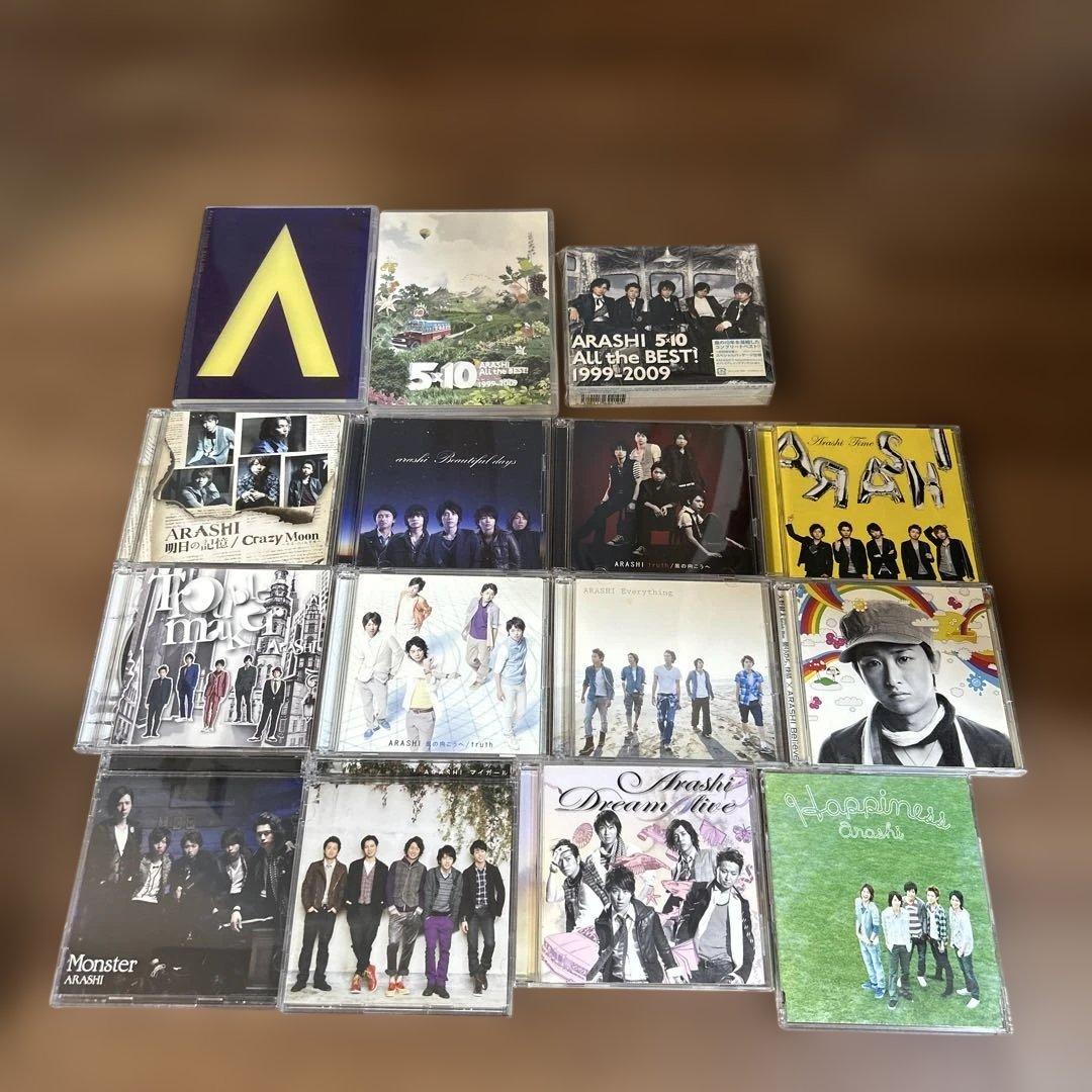 ARASHI DVD ・CD 15枚まとめ売り - メルカリ