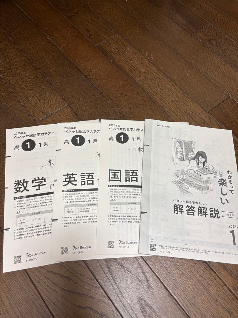 2025年度 ベネッセ総合学力テスト 高1 1月 進研模試 2026年1月実施