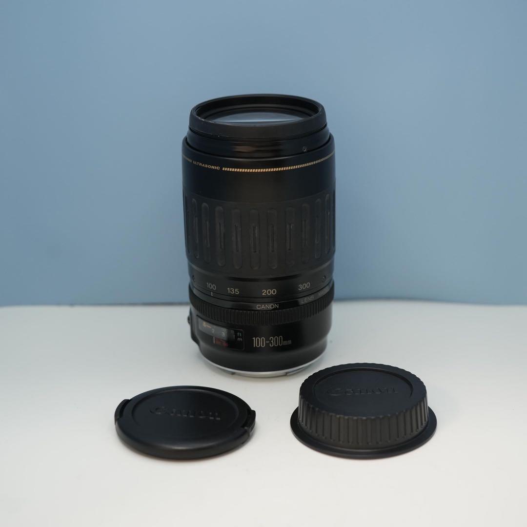 Canon純正 100-300mm 望遠レンズ 美品 a3475 - メルカリ