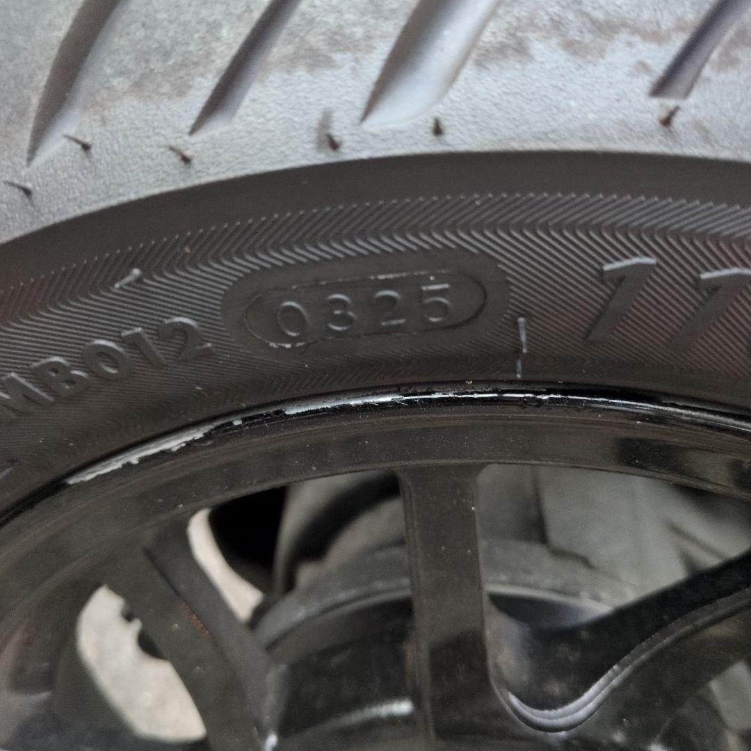 週末価格 アドレスV125G/S リア アルミホイール、タイヤ 送料込 - メルカリ