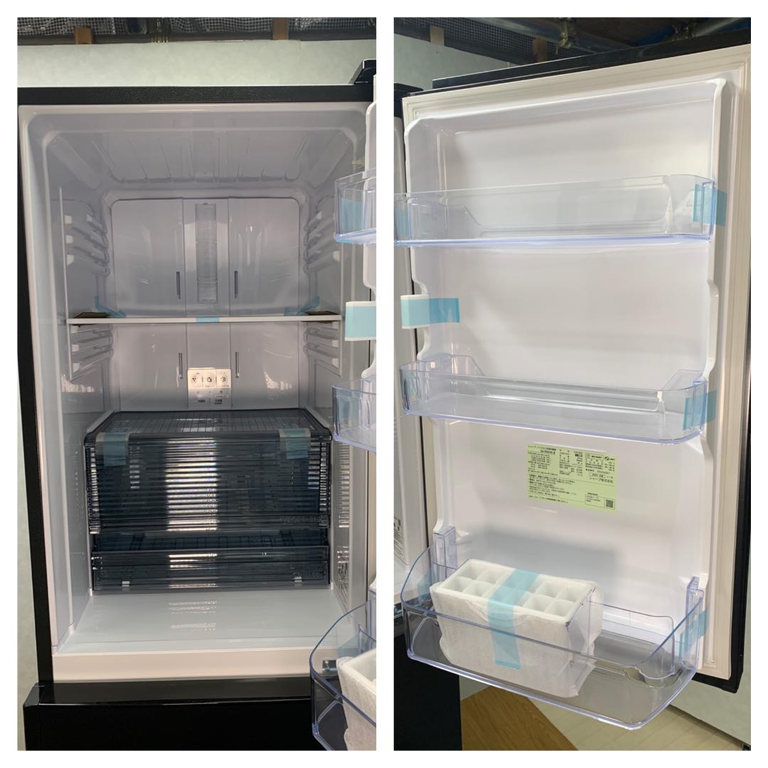 K☆053 シャープ 2ドア 冷蔵庫 SJ-PD31K-B 未使用品 - メルカリ