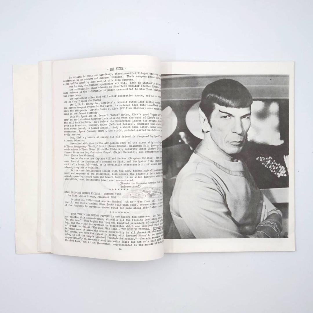 洋書 レナード・ニモイ 同人誌？ ファンブック？ スタートレック