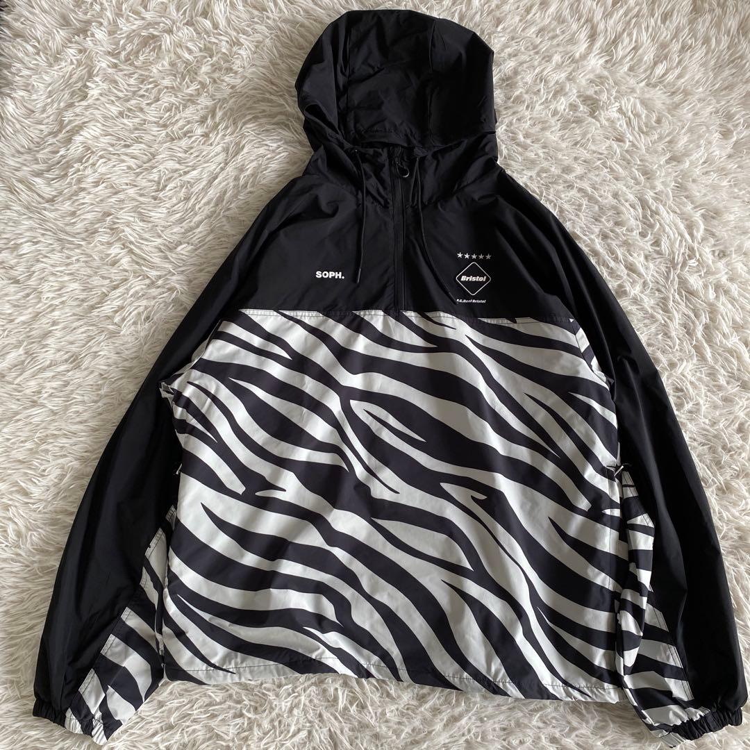美品 FC.Real ブリストル FCRB 23AW アノラックパーカー ゼブラ - メルカリ