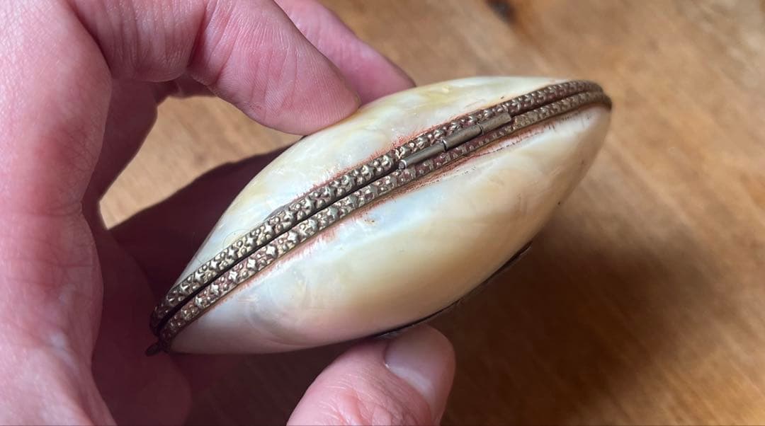 稀少 ヴィクトリアエドワード期 アンティーク マザーオブパール