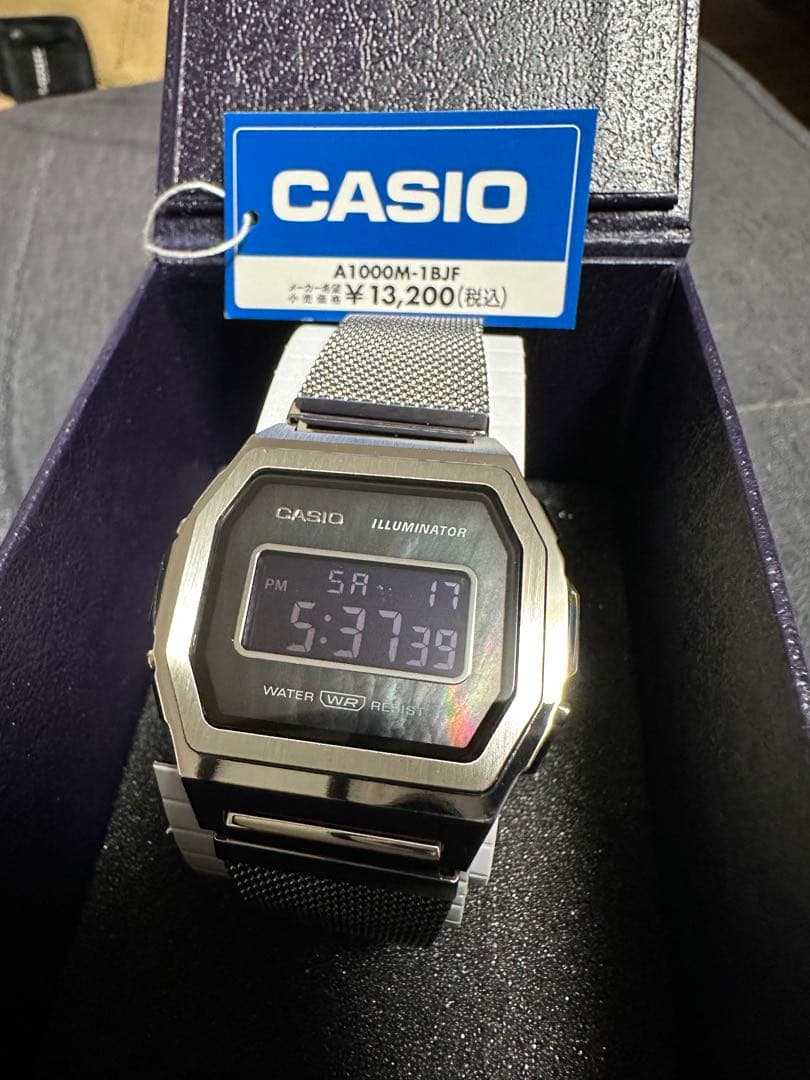 CASIO “STANDARD PREMIUM” A1000M-1BJF 白蝶貝 - メルカリ