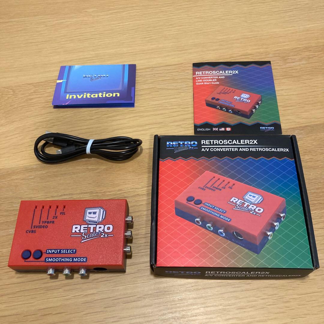RetroScaler2x HDMIコンバーター Amazon.com: RetroScaler2x AV/SV/YPBPR to HDMI™ Converter
