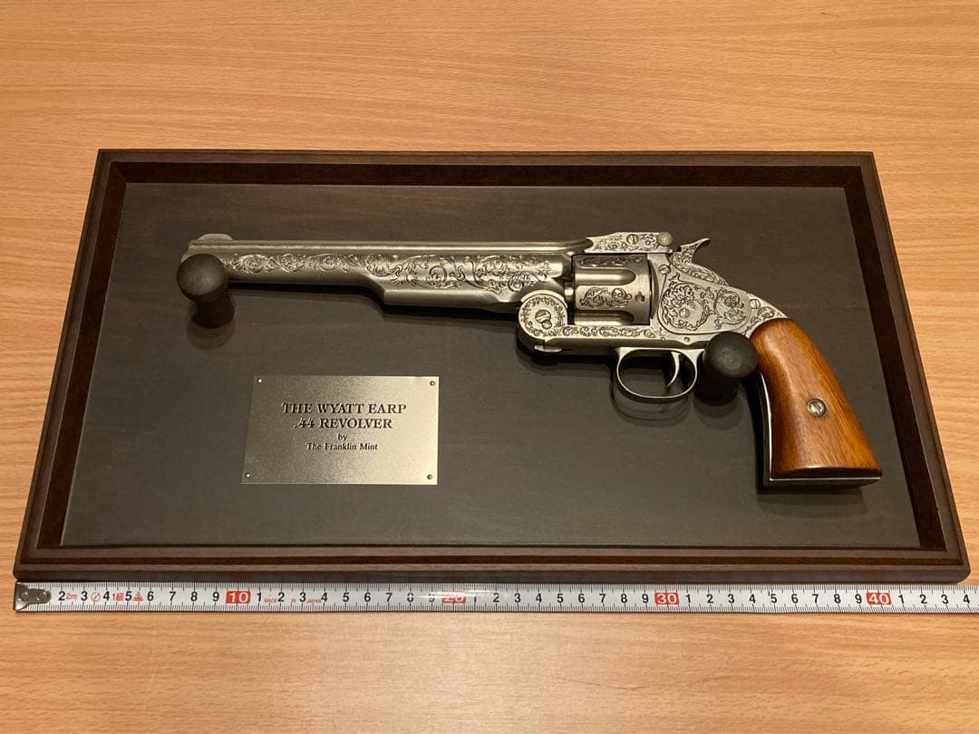 美品】フランクリンミント ワイアットアープ リボルバー 44口径 装飾銃