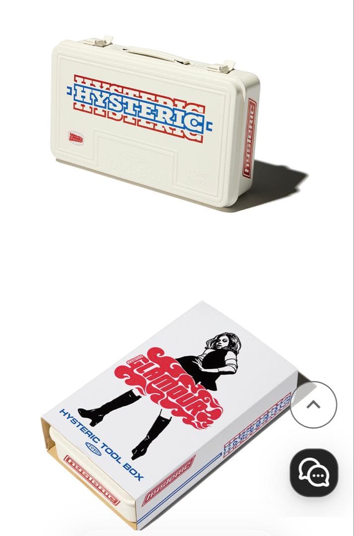 ヒステリックグラマー　ノベルティ　ツールボックス NEWS｜HYSTERIC GLAMOUR