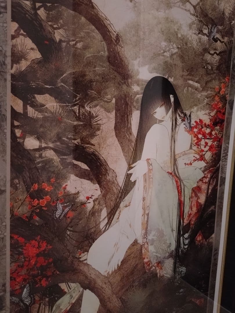 ニボシ様専用ページ】皐月恵 版画『永劫の庭』