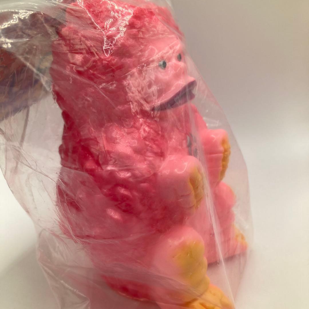 珍品♡未開封♡ビニパラベビー ピンク ソフビ ガラモン貯金箱 Marmit