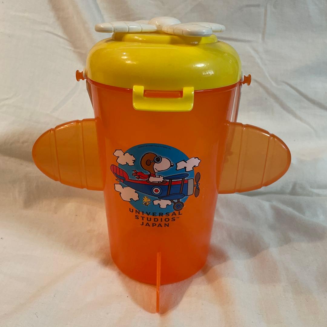 ユニバ スヌーピー 飛行機デザイン ポップコーンバケット - メルカリ