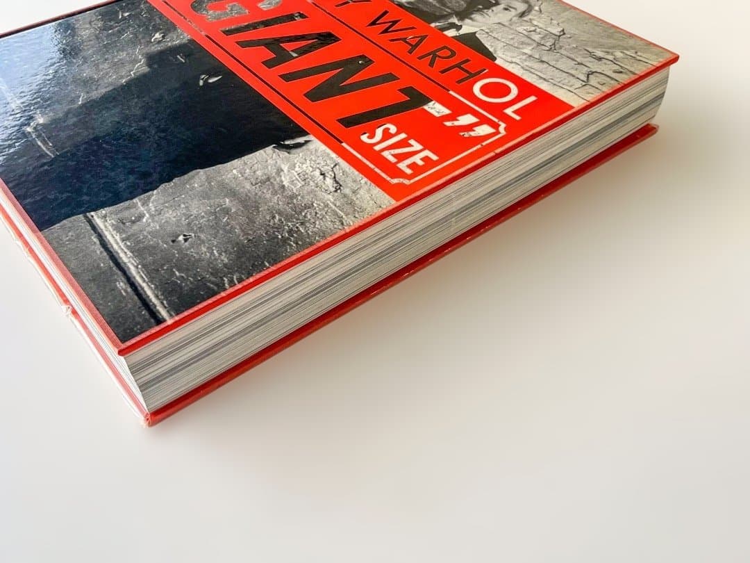 ANDY WARHOL \"GIANT\" SIZE 　初版　大判