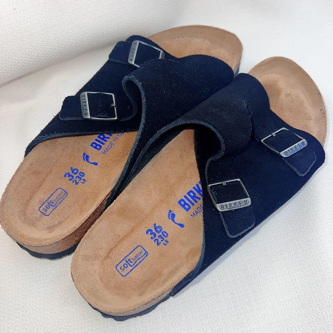 ビルケンシュトック チューリッヒ 黒 23cm - メルカリ