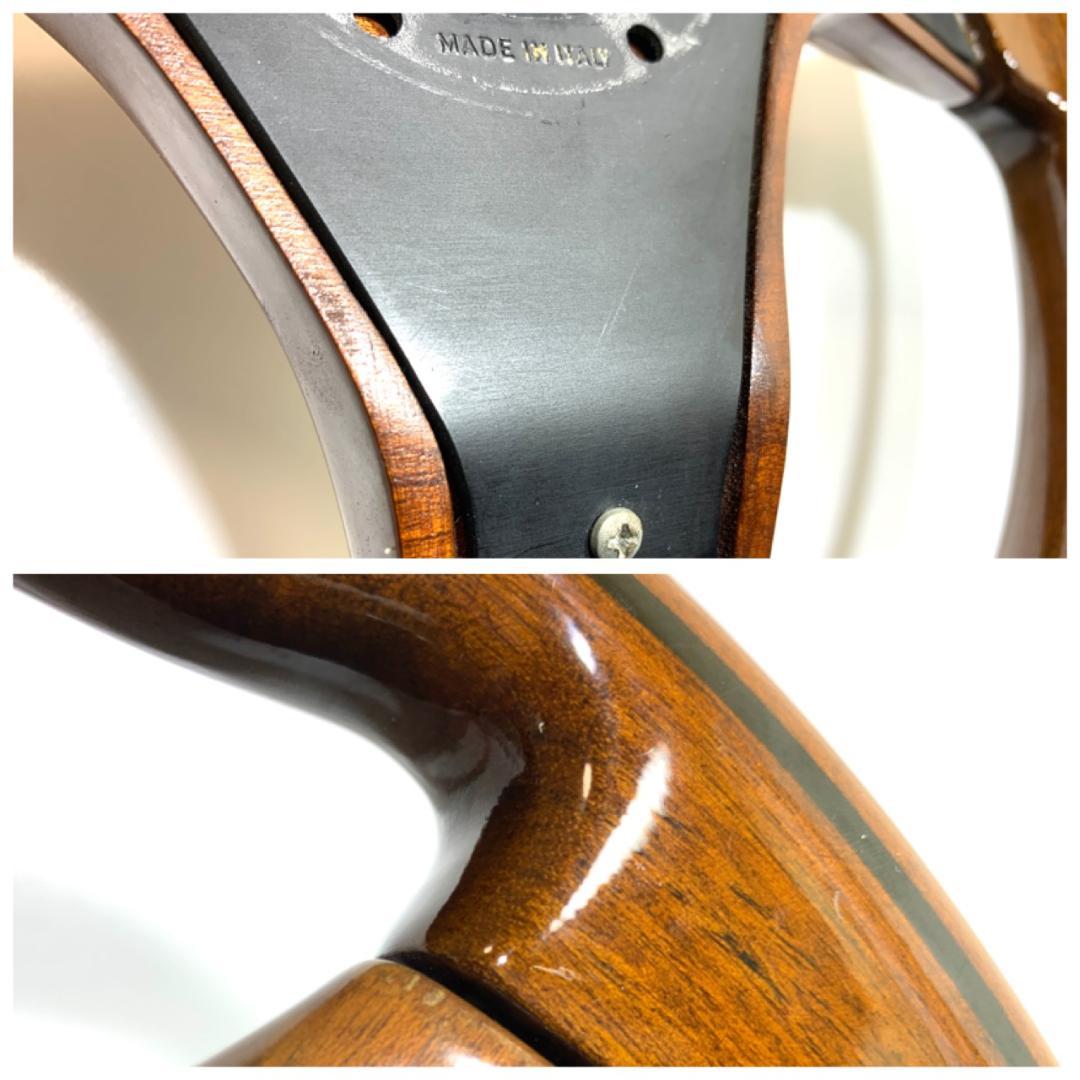 ナルディ ガラ3 タイプ3 マホガニー ホーンボタン付 本物 希少 美品