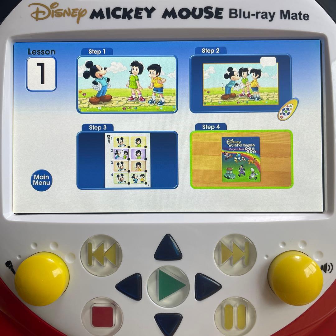 DWE ミッキーメイト Blu-rayプレイヤー ディズニー英語 - メルカリ