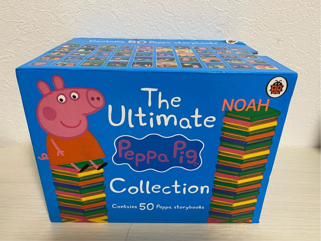 Peppa Pig ペッパピッグ 50冊 青箱 マイヤペン対応 MaiyaPen - メルカリ