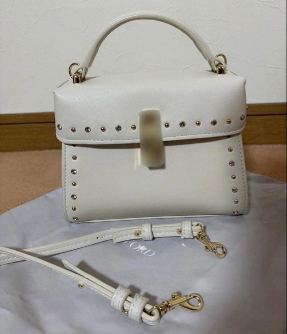 CELFORD【リュタン】ビジュースタッズポシェット アイボリー Ｆ リュタン】ビジュースタッズポシェット(ポシェット)｜BAGS（バッグ