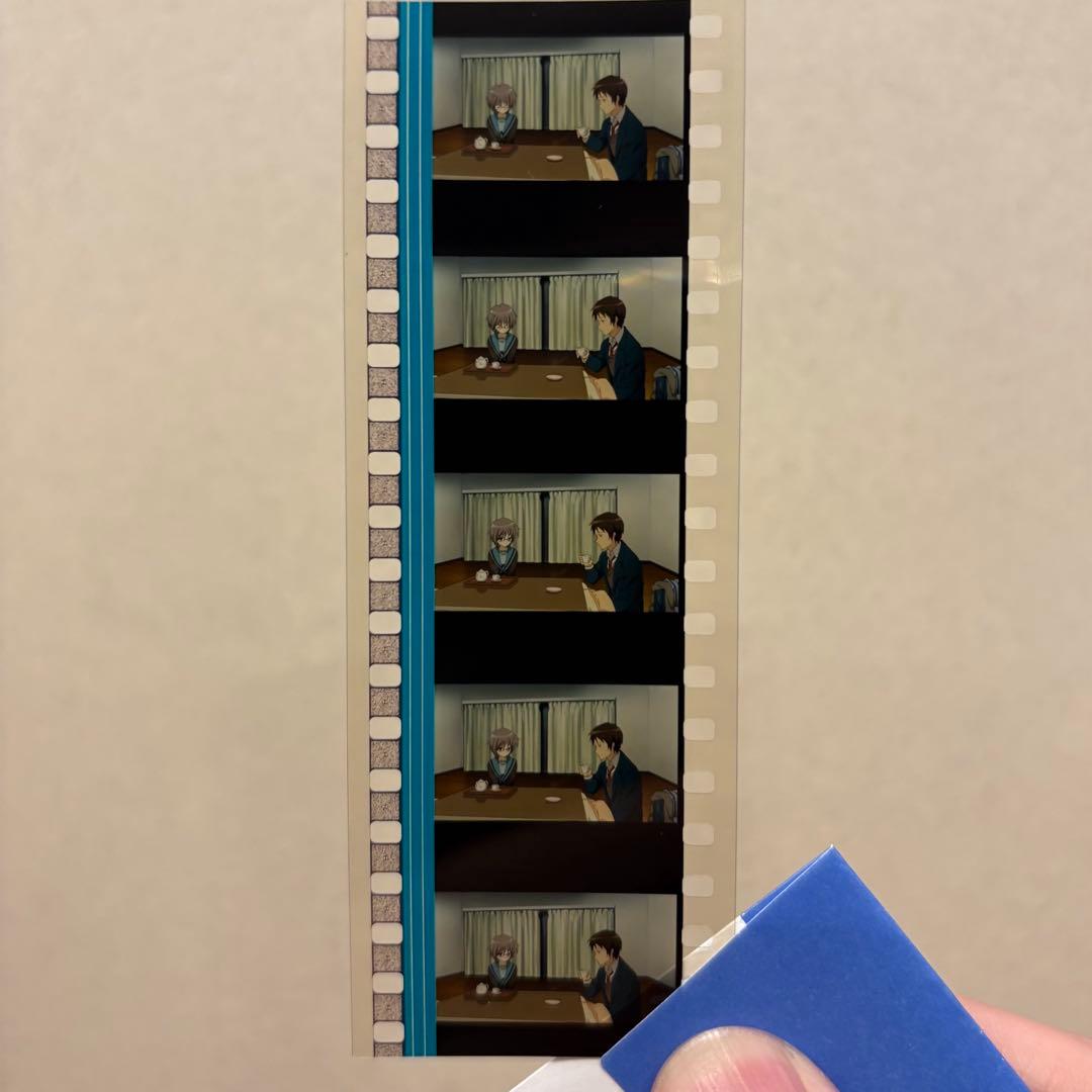 長門有希 キョン 涼宮ハルヒの消失 復刻フィルム ブックマーク 入場者