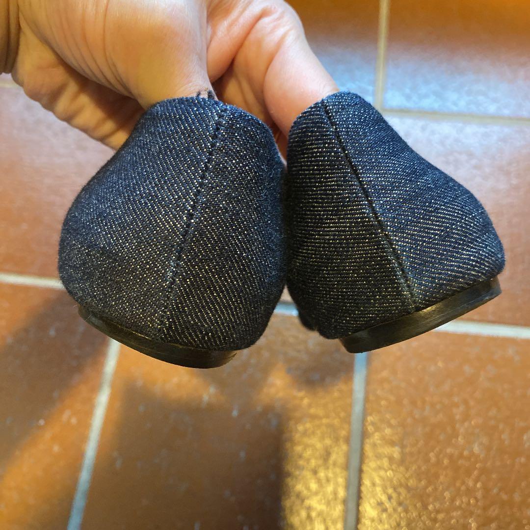 ISABEL MARANT デニムバレエシューズ