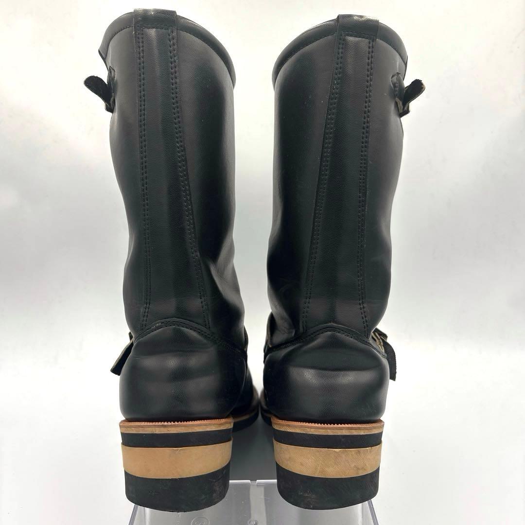 ゴッドアンドブレス エンジニアブーツ【27.5cm】ブラック スチールトゥ