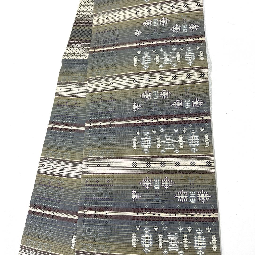 V1403 ○高級 正絹 六通 袋帯 - メルカリ 専用帯6216 4981 5787 三点セット